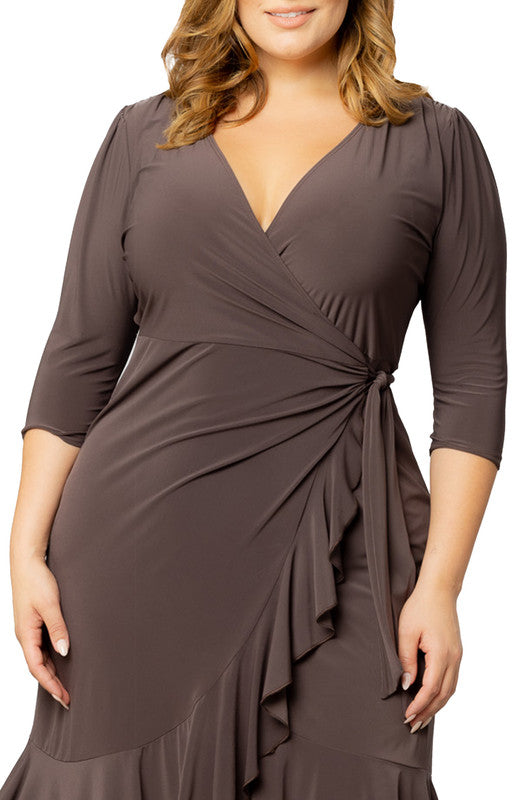 Java Whimsy Wrap Dress - Plus