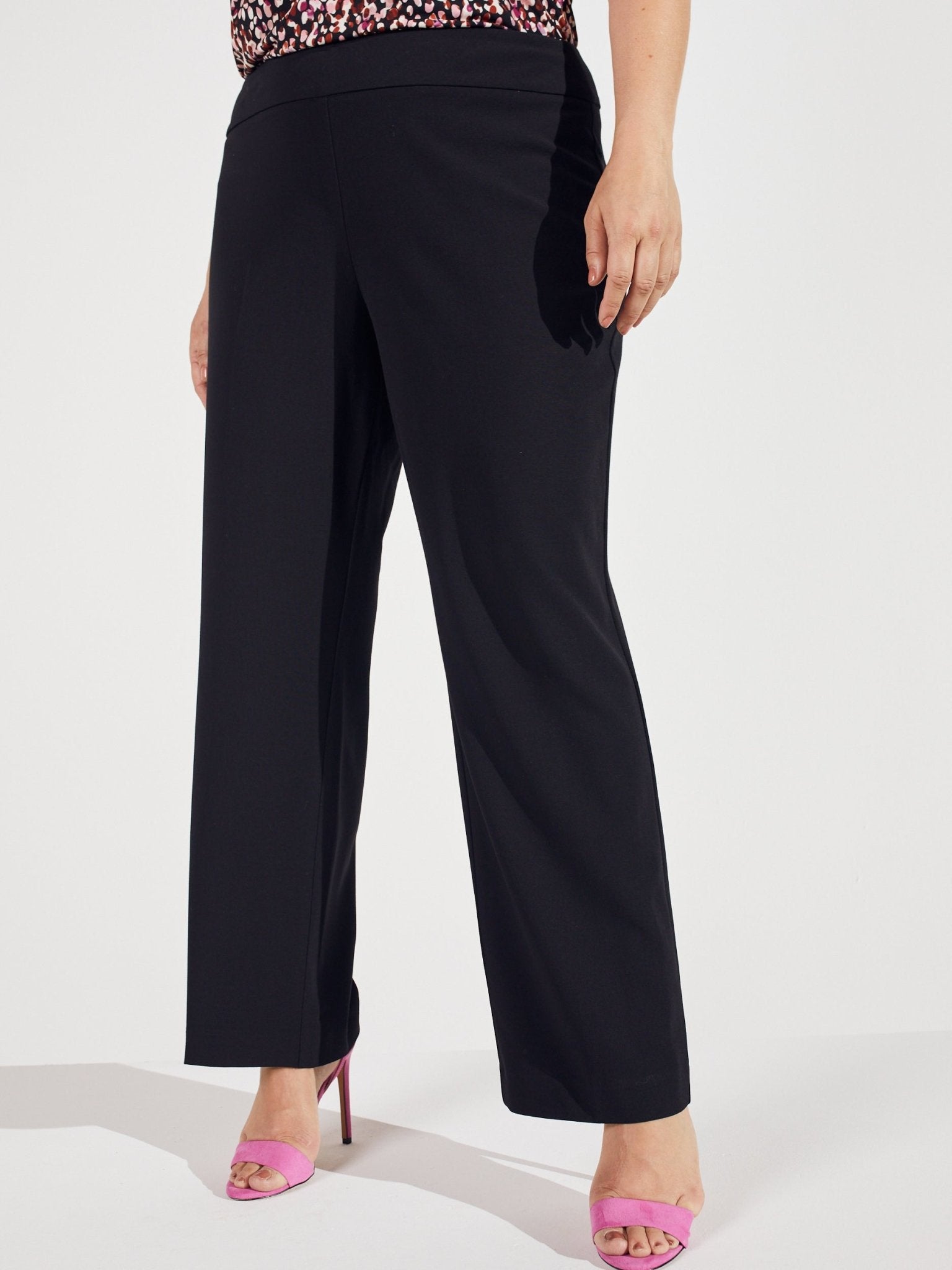 Pull On Tummy Control Pants - Short Length - Plus