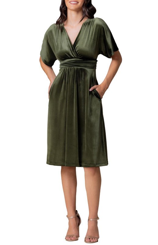 Angelic Velvet Cocktail Dress