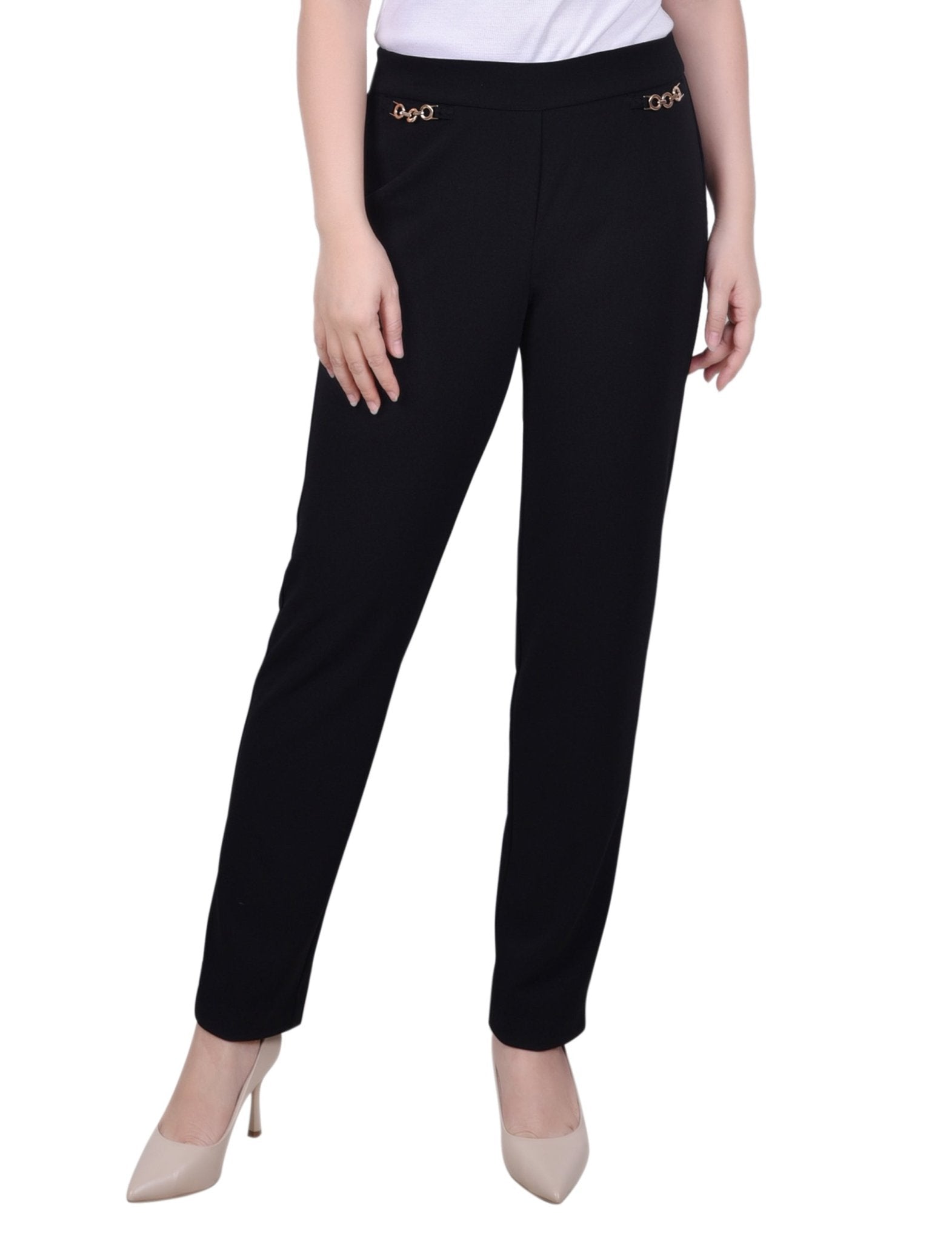Scuba Crepe Ankle Pant - Petite