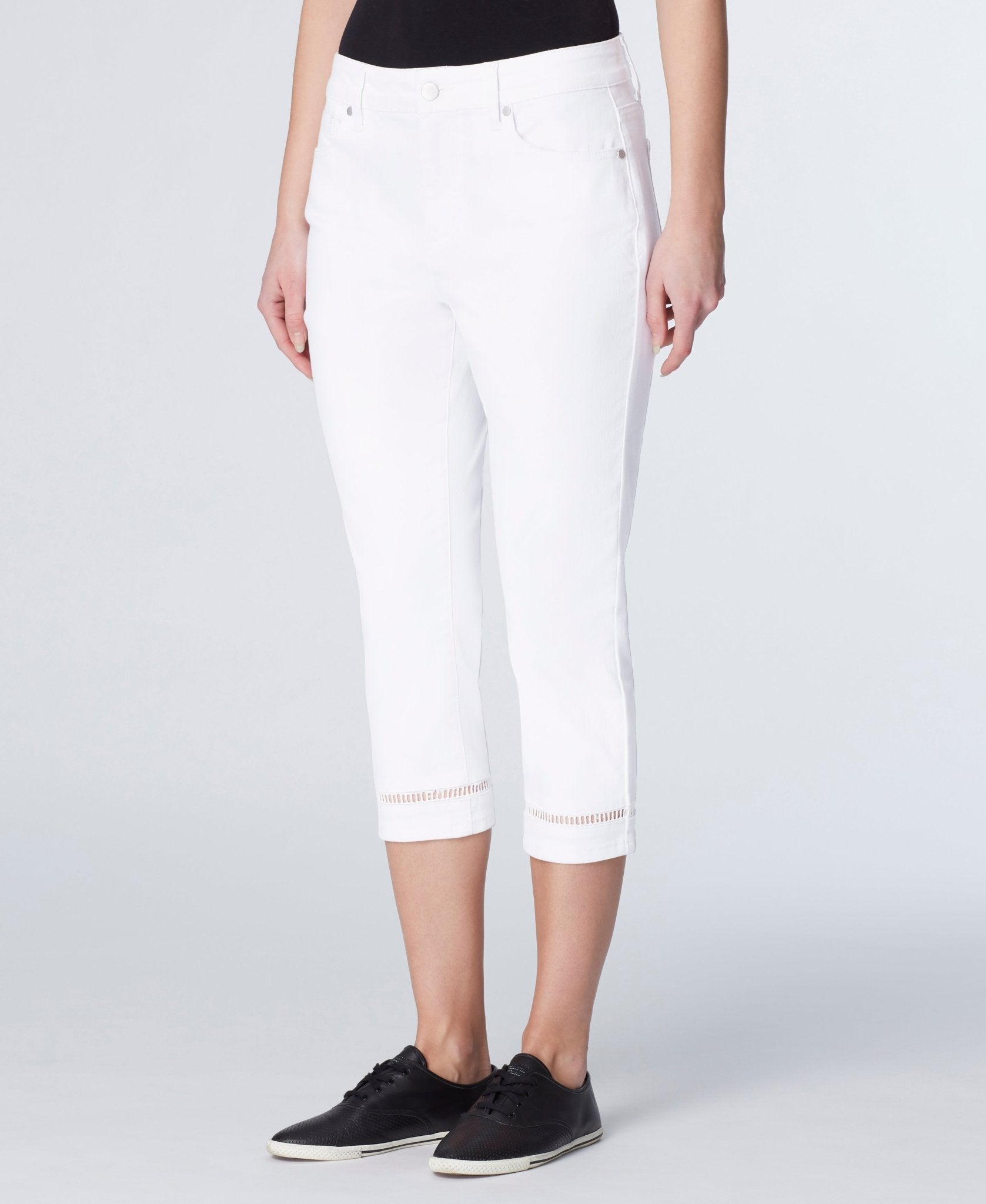 Signature Capri With Crochet Detail
