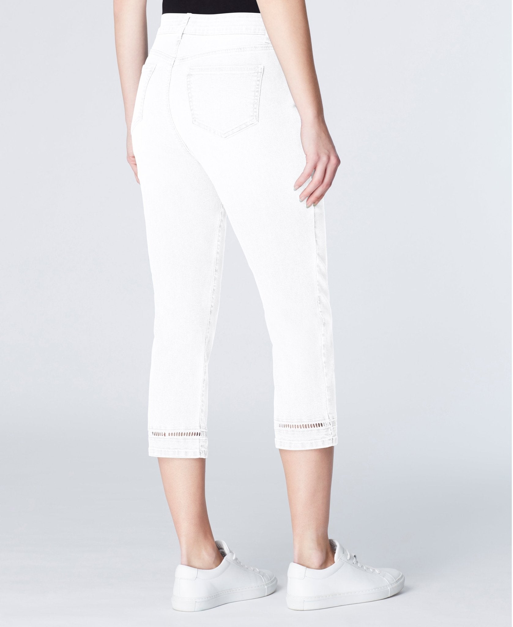 Signature Capri With Crochet Detail