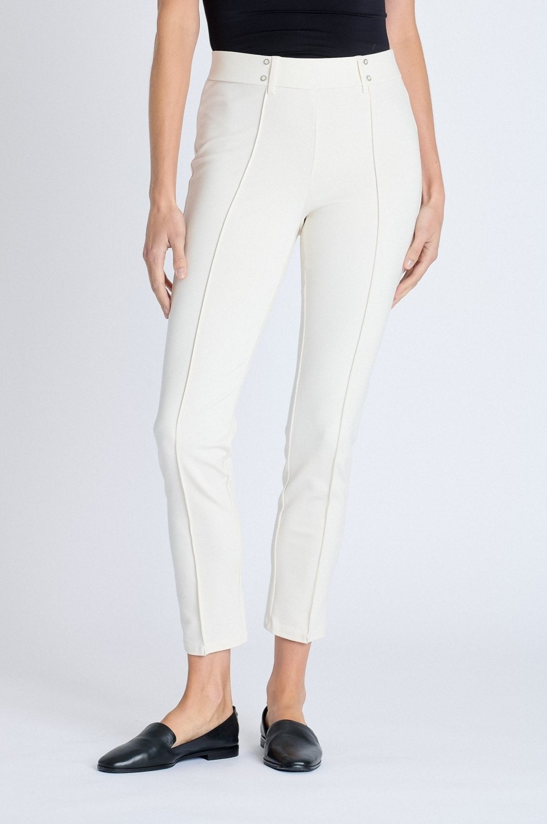 Skinny Ponte Seam Front Pant
