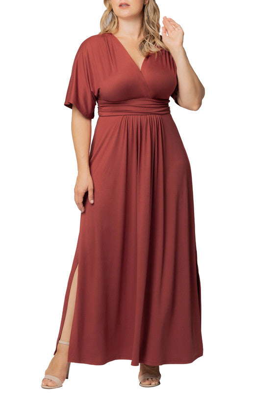 Terracotta Vienna Maxi Dress - Plus
