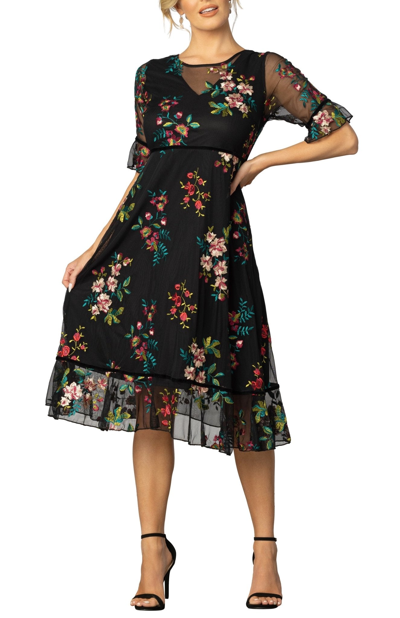 Wildflower Embroidered Dress